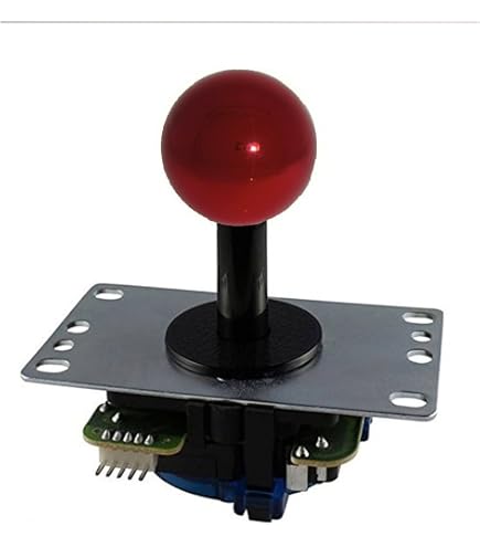 Amazon.co.jp: 三和電子 基板タイプジョイスティックレバー 赤 JLF-TP
